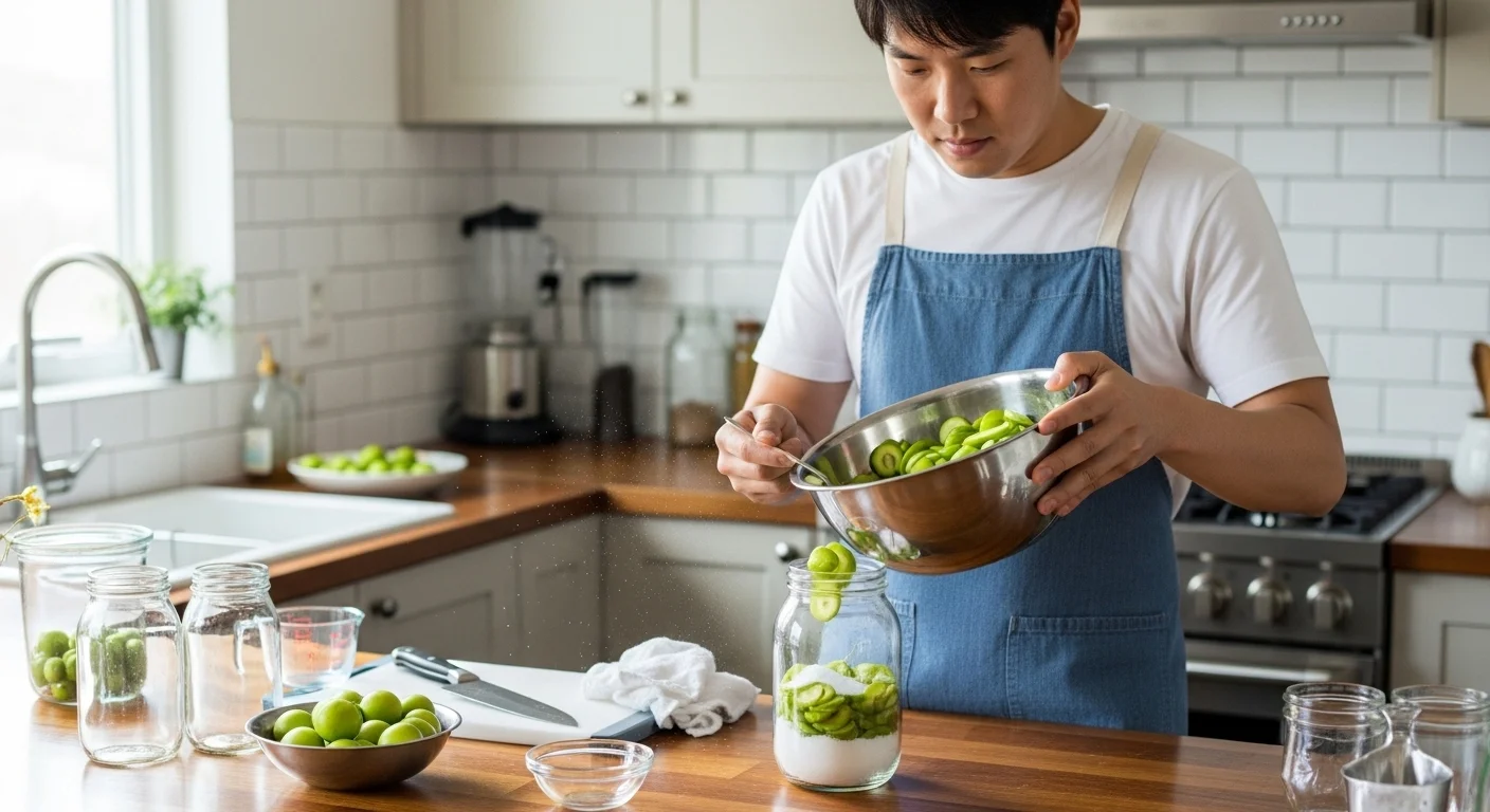 집에서 매실액기스, 이렇게 만들어봐요!