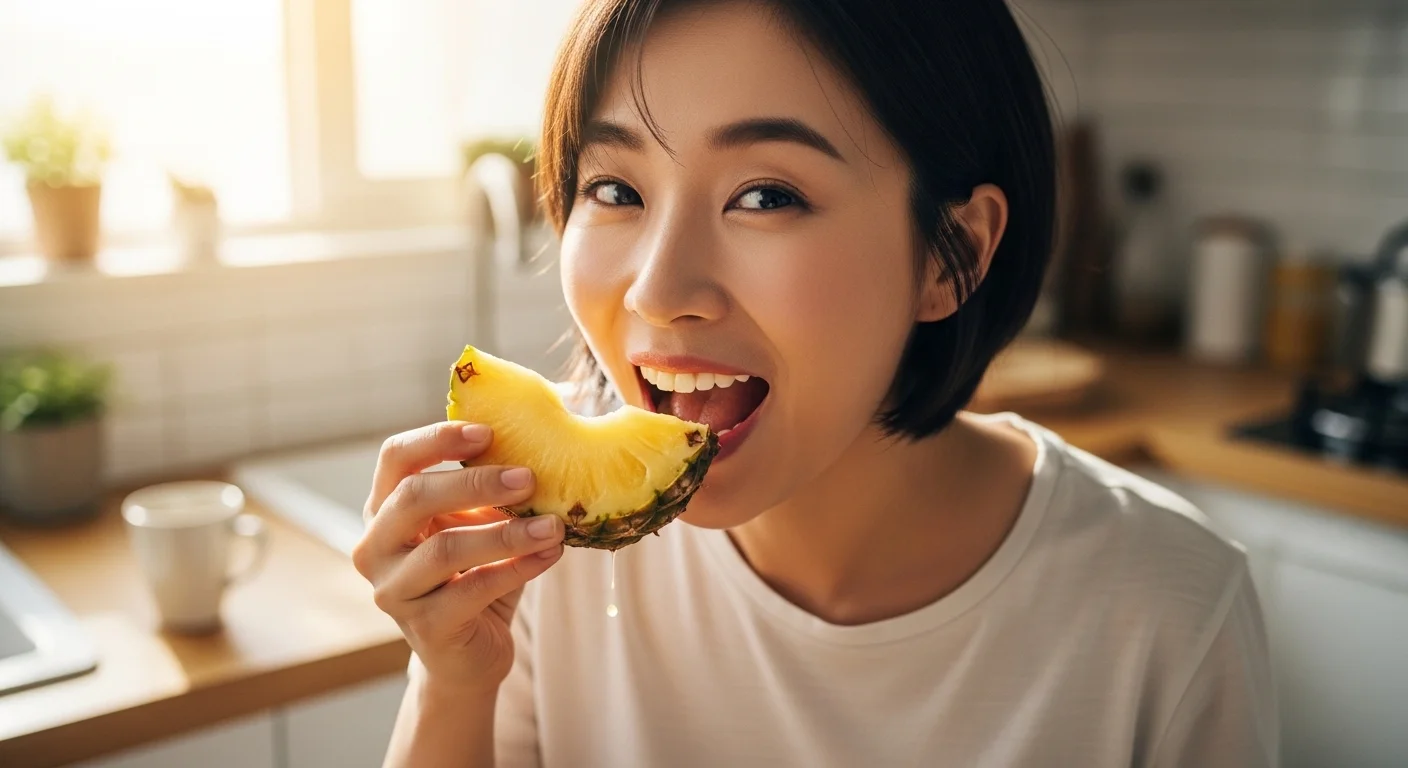 면역력 강화의 비결, 파인애플 속 비타민 C와 항산화 성분
