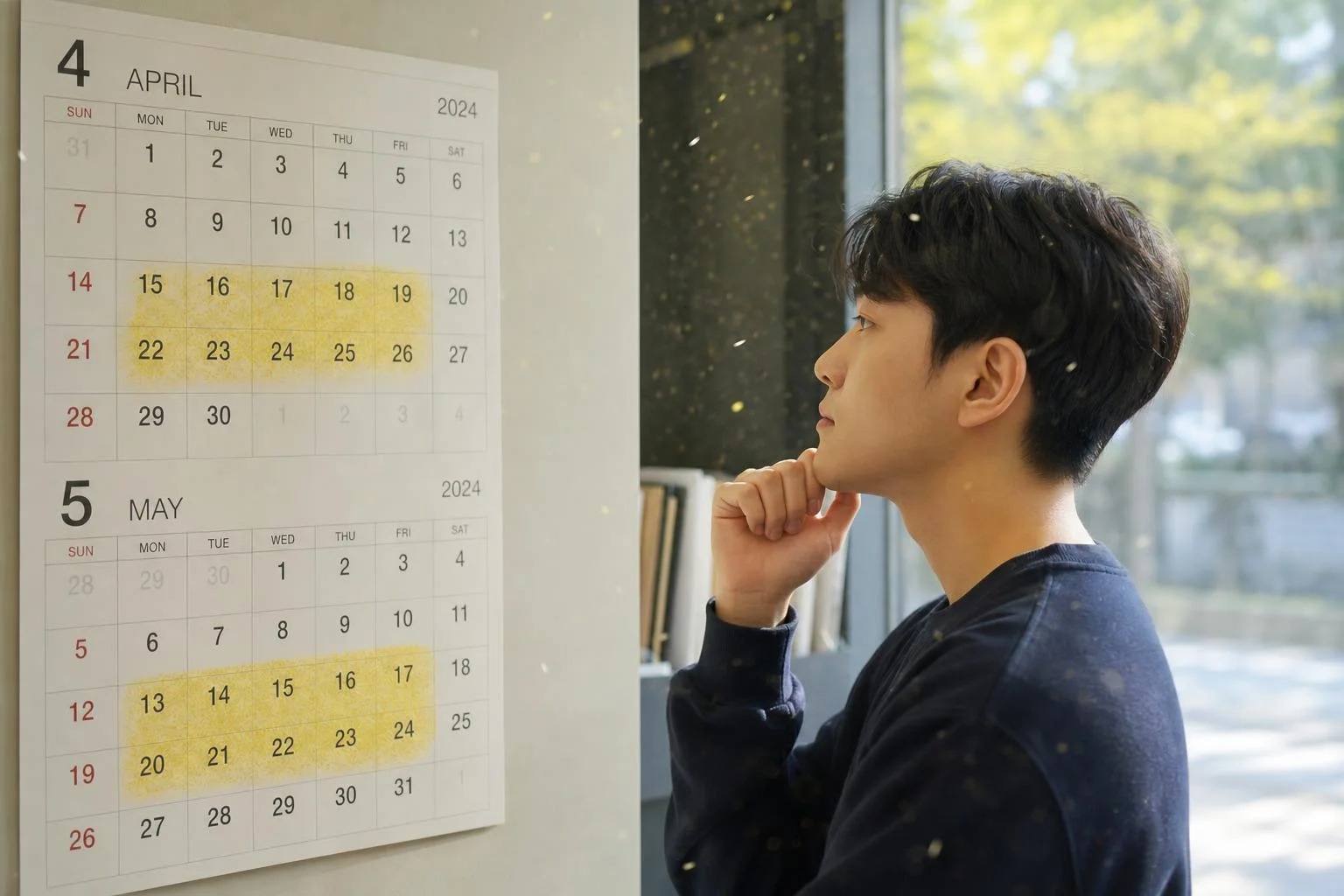송화가루, 언제 가장 많이 날릴까요?