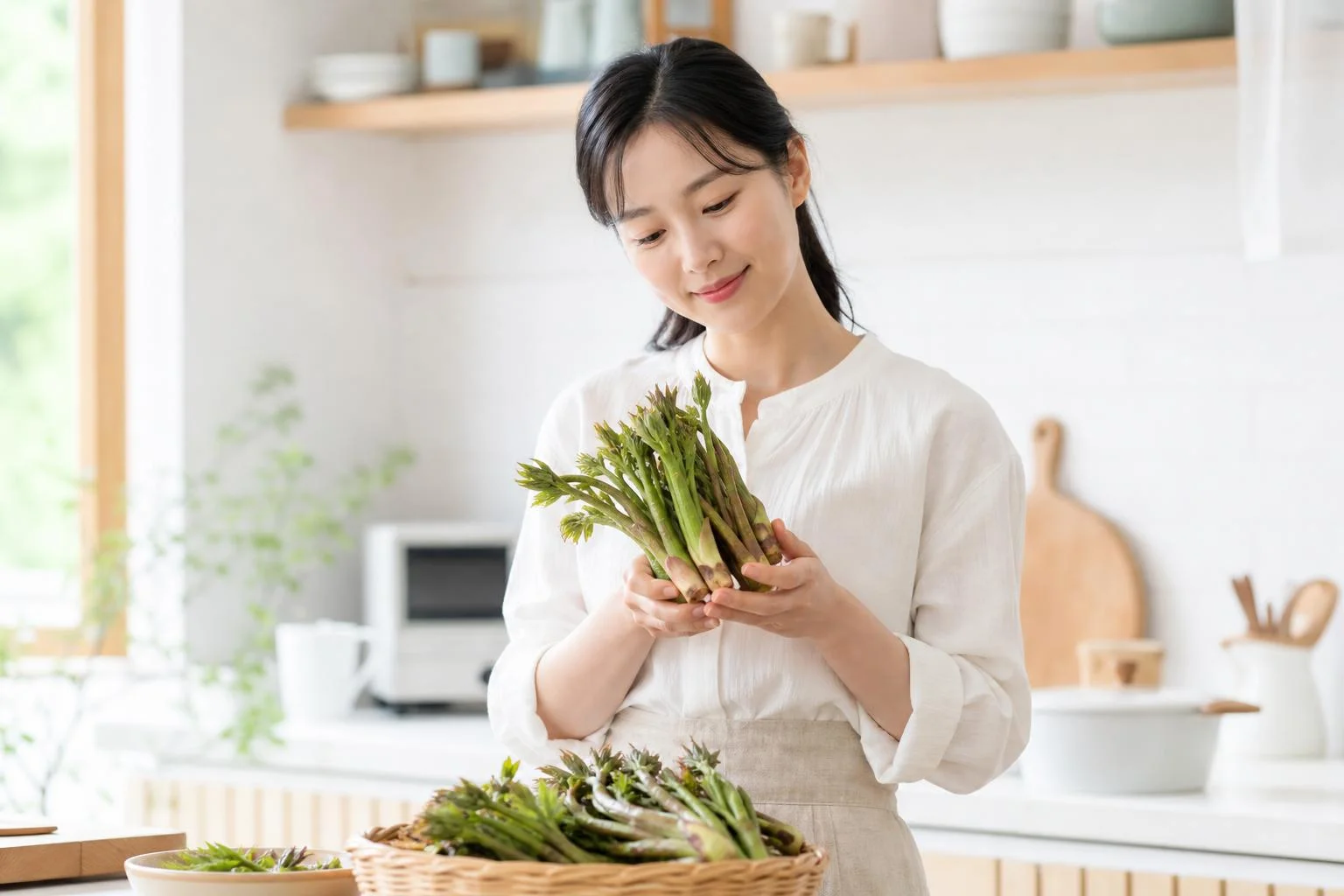 두릅의 놀라운 영양 성분과 저칼로리 비결