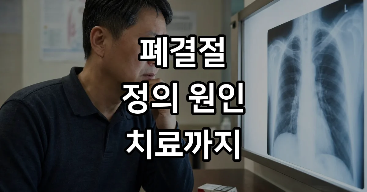 폐결절 원인 증상 진단 치료 핵심 정보
